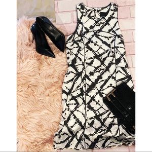 Black and White Cynthia Rowley Dress